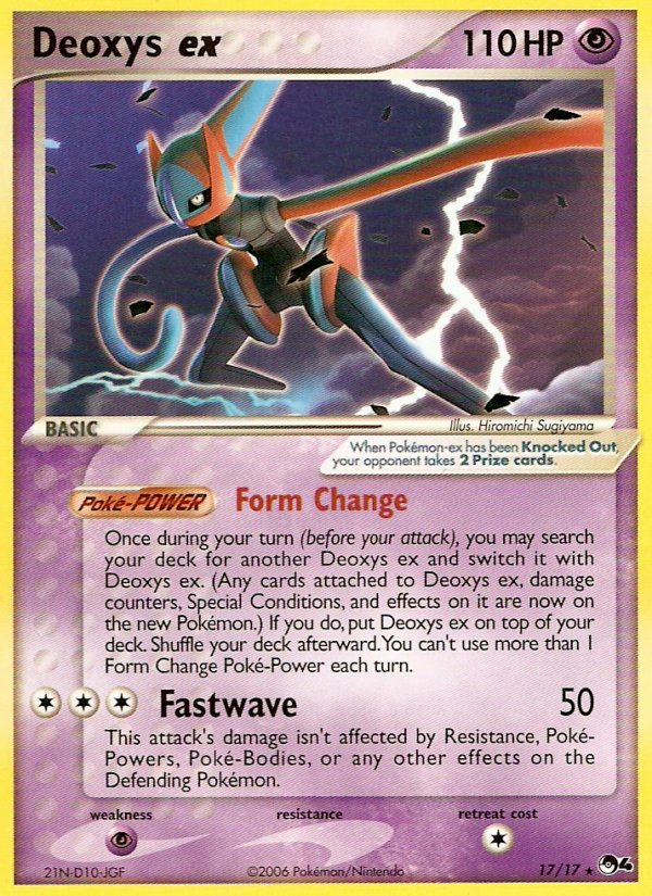 Deoxys ex (17/17) [POP Series 4] | Shuffle n Cut Hobbies & Games