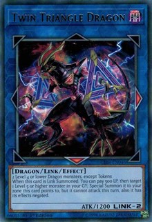 Twin Triangle Dragon [CIBR-EN046] Rare | Shuffle n Cut Hobbies & Games