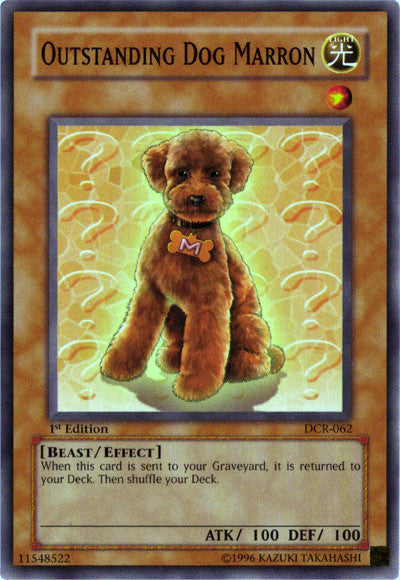 Outstanding Dog Marron [DCR-062] Common | Shuffle n Cut Hobbies & Games