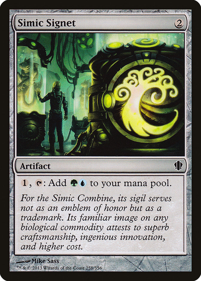 Simic Signet [Commander 2013] | Shuffle n Cut Hobbies & Games