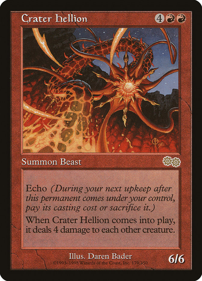 Crater Hellion [Urza's Saga] | Shuffle n Cut Hobbies & Games