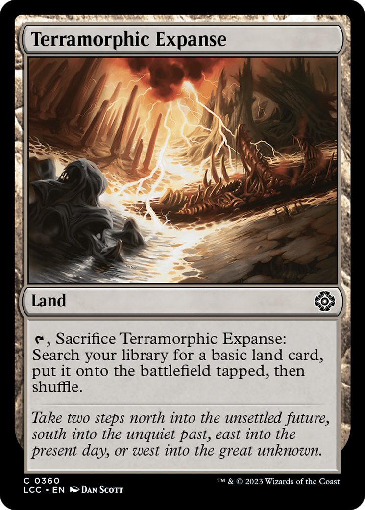 Terramorphic Expanse [The Lost Caverns of Ixalan Commander] | Shuffle n Cut Hobbies & Games