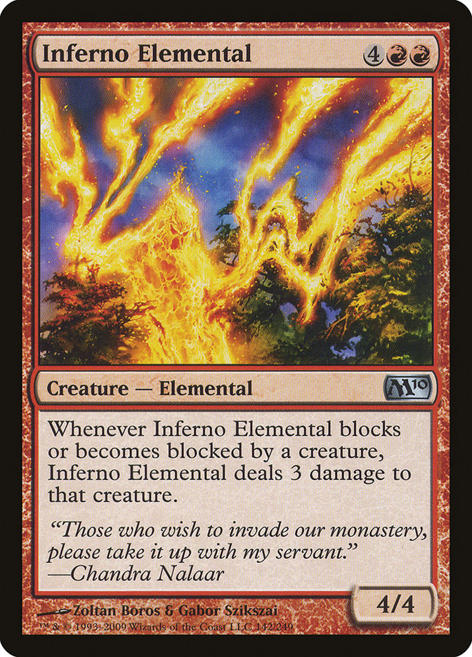 Inferno Elemental [Magic 2010] | Shuffle n Cut Hobbies & Games