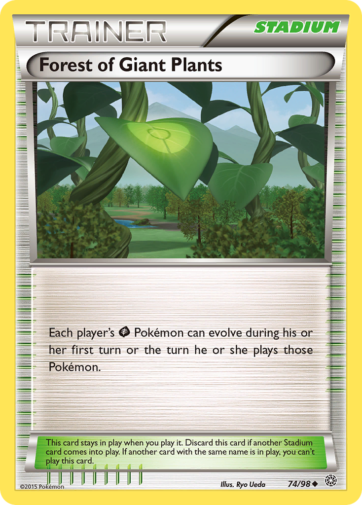 Forest of Giant Plants (74/98) [XY: Ancient Origins] | Shuffle n Cut Hobbies & Games