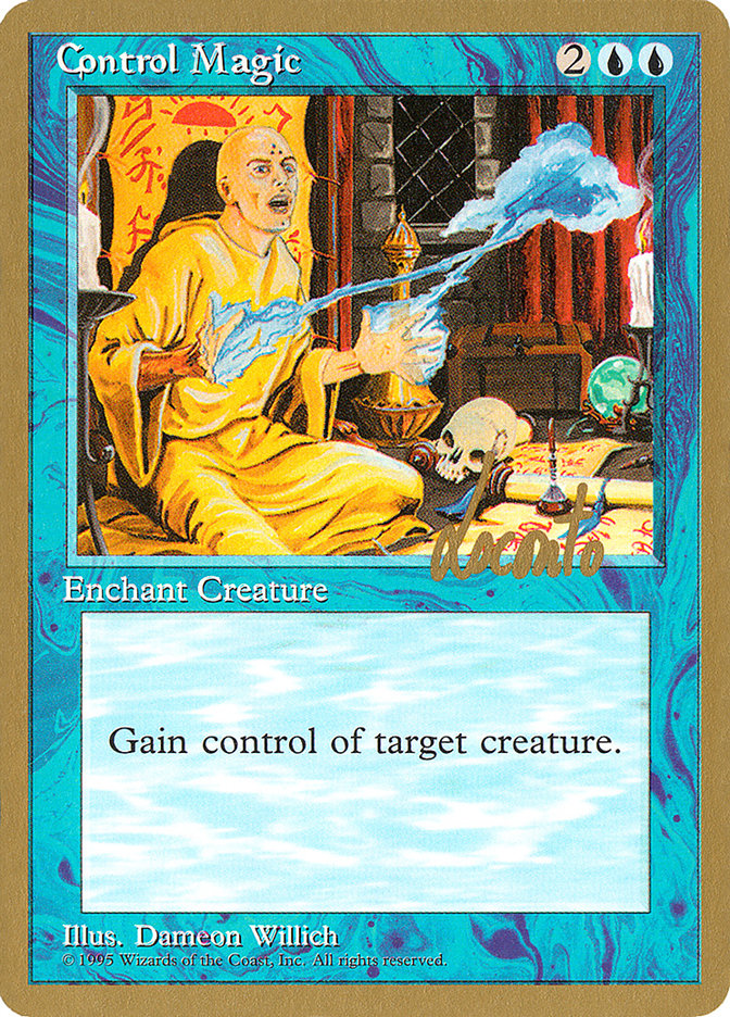 Control Magic (Michael Loconto) [Pro Tour Collector Set] | Shuffle n Cut Hobbies & Games