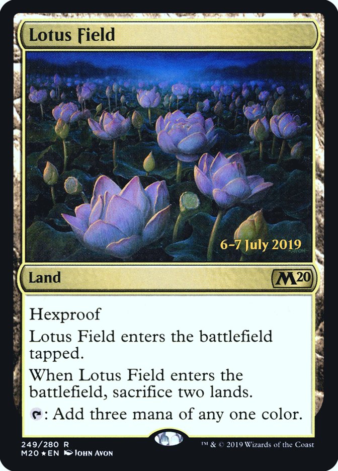 Lotus Field [Core Set 2020 Prerelease Promos] | Shuffle n Cut Hobbies & Games