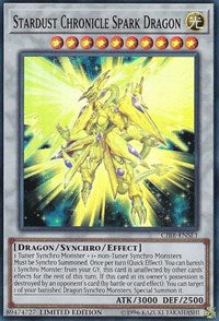 Stardust Chronicle Spark Dragon [CIBR-ENSE1] Super Rare | Shuffle n Cut Hobbies & Games