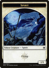 Spirit (002) // Spirit (010) Double-Sided Token [Ravnica Allegiance Guild Kit Tokens] | Shuffle n Cut Hobbies & Games