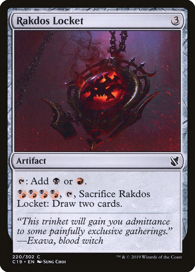 Rakdos Locket [Commander 2019] | Shuffle n Cut Hobbies & Games