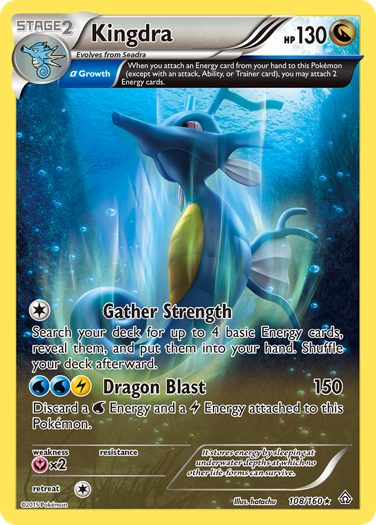 Kingdra (108/160) [XY: Primal Clash] | Shuffle n Cut Hobbies & Games