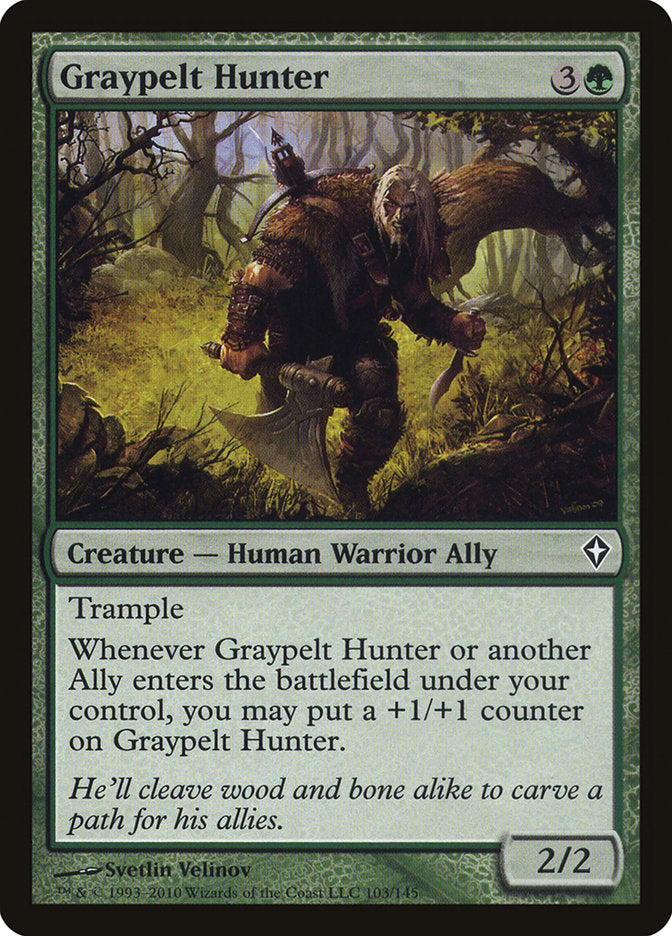 Graypelt Hunter [Worldwake] | Shuffle n Cut Hobbies & Games