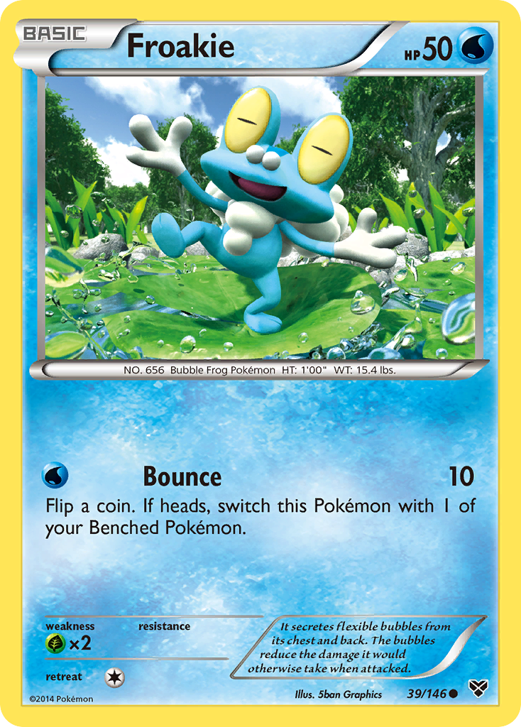 Froakie (39/146) [XY: Base Set] | Shuffle n Cut Hobbies & Games