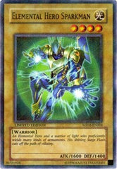 Elemental HERO Sparkman [MF03-EN004] Parallel Rare | Shuffle n Cut Hobbies & Games