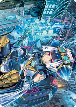 Covert Technician Art Card [Kamigawa: Neon Dynasty Art Series] | Shuffle n Cut Hobbies & Games