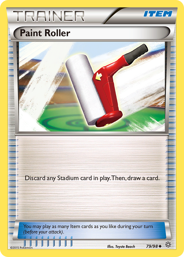 Paint Roller (79/98) [XY: Ancient Origins] | Shuffle n Cut Hobbies & Games