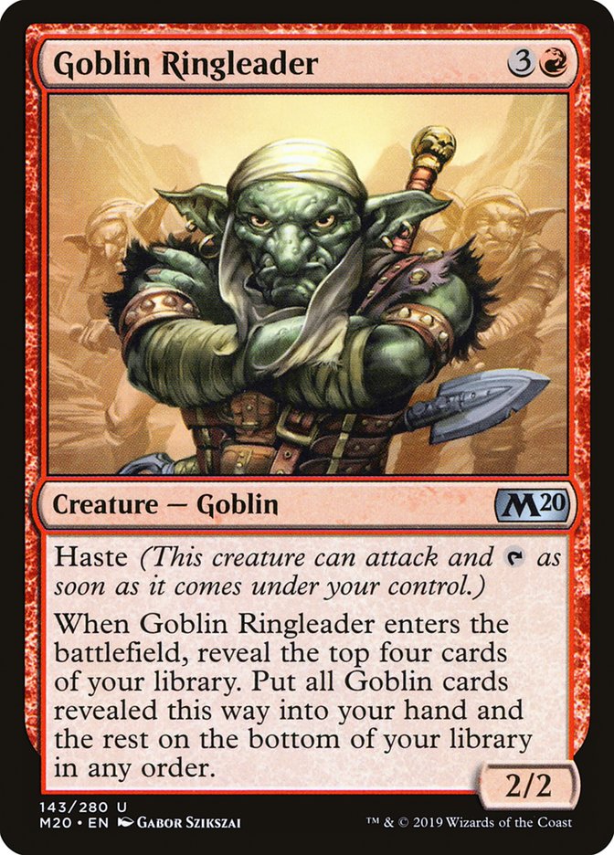 Goblin Ringleader [Core Set 2020] | Shuffle n Cut Hobbies & Games