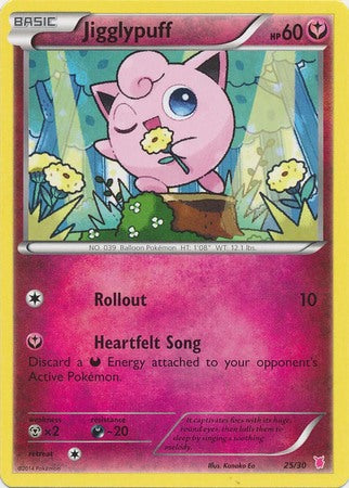 Jigglypuff (25/30) [XY: Trainer Kit 1 - Wigglytuff] | Shuffle n Cut Hobbies & Games