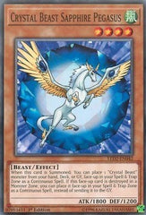 Crystal Beast Sapphire Pegasus [LED2-EN042] Common | Shuffle n Cut Hobbies & Games