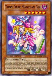 Toon Dark Magician Girl [PT02-EN002] Common | Shuffle n Cut Hobbies & Games