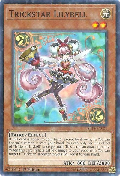 Trickstar Lilybell (Starfoil) [SP18-EN021] Starfoil Rare | Shuffle n Cut Hobbies & Games