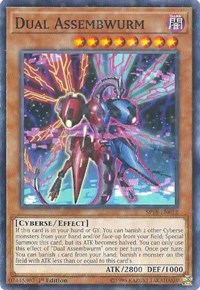 Dual Assembwurm (Starfoil) [SP18-EN012] Starfoil Rare | Shuffle n Cut Hobbies & Games