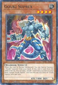 Gouki Suprex (Starfoil) [SP18-EN018] Starfoil Rare | Shuffle n Cut Hobbies & Games