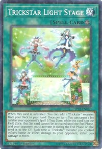 Trickstar Light Stage (Starfoil) [SP18-EN040] Starfoil Rare | Shuffle n Cut Hobbies & Games