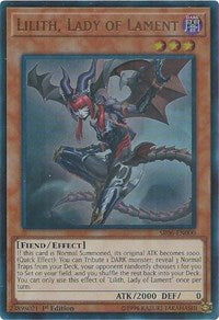 Lilith, Lady of Lament [SR06-EN000] Ultra Rare | Shuffle n Cut Hobbies & Games