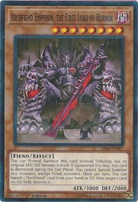 Archfiend Emperor, the First Lord of Horror [SR06-EN007] Common | Shuffle n Cut Hobbies & Games