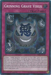 Grinning Grave Virus [SR06-EN030] Super Rare | Shuffle n Cut Hobbies & Games