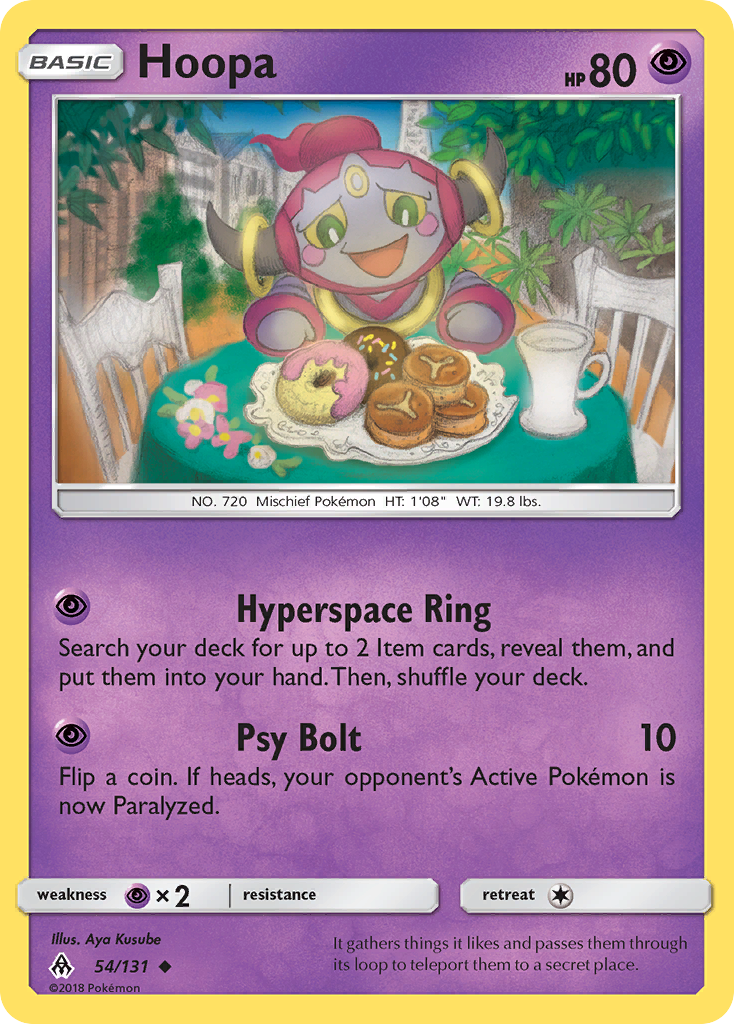 Hoopa (54/131) [Sun & Moon: Forbidden Light] | Shuffle n Cut Hobbies & Games