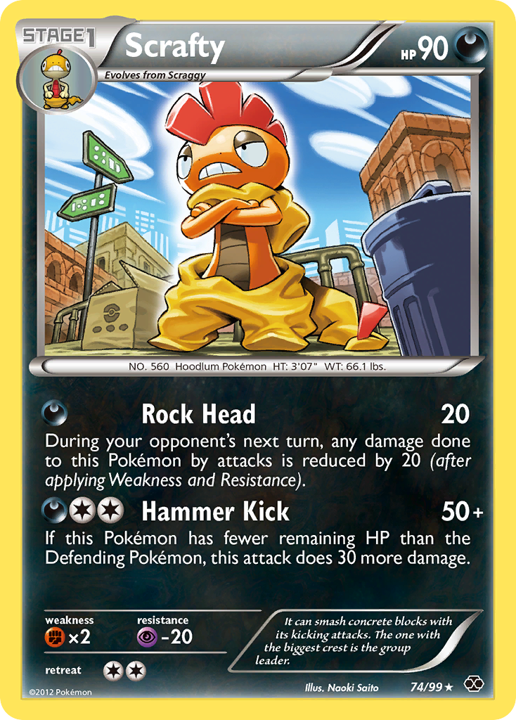 Scrafty (74/99) [Black & White: Next Destinies] | Shuffle n Cut Hobbies & Games