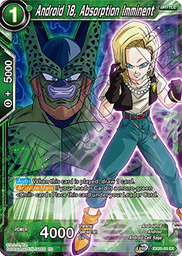 Android 18, Absorption Imminent (EX20-05) [Ultimate Deck 2022] | Shuffle n Cut Hobbies & Games