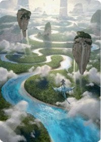 Clearwater Pathway Art Card [Zendikar Rising Art Series] | Shuffle n Cut Hobbies & Games