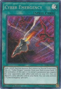 Cyber Emergency [BLRR-EN016] Secret Rare | Shuffle n Cut Hobbies & Games