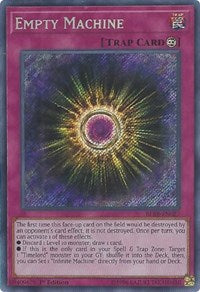 Empty Machine [BLRR-EN027] Secret Rare | Shuffle n Cut Hobbies & Games