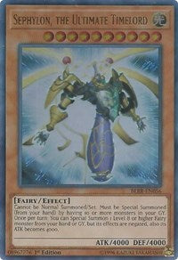 Sephylon, the Ultimate Timelord [BLRR-EN056] Ultra Rare | Shuffle n Cut Hobbies & Games