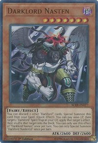 Darklord Nasten [BLRR-EN077] Ultra Rare | Shuffle n Cut Hobbies & Games