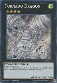 Tornado Dragon [BLRR-EN084] Secret Rare | Shuffle n Cut Hobbies & Games