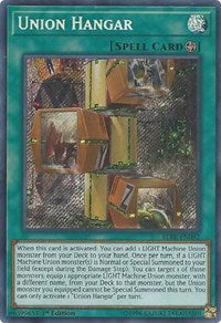 Union Hangar [BLRR-EN092] Secret Rare | Shuffle n Cut Hobbies & Games