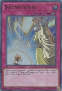 Solemn Strike [BLRR-EN102] Ultra Rare | Shuffle n Cut Hobbies & Games