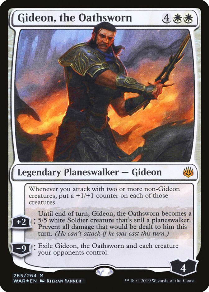 Gideon, the Oathsworn [War of the Spark] | Shuffle n Cut Hobbies & Games