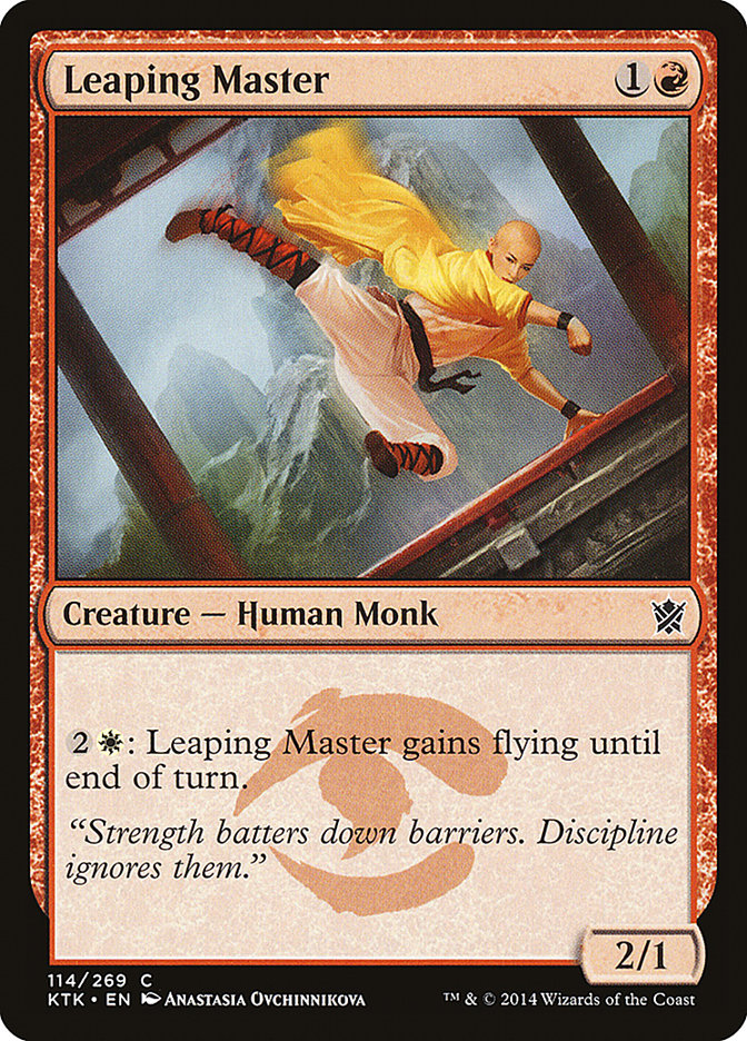 Leaping Master [Khans of Tarkir] | Shuffle n Cut Hobbies & Games