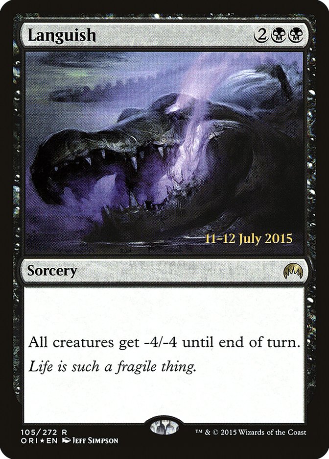 Languish [Magic Origins Prerelease Promos] | Shuffle n Cut Hobbies & Games