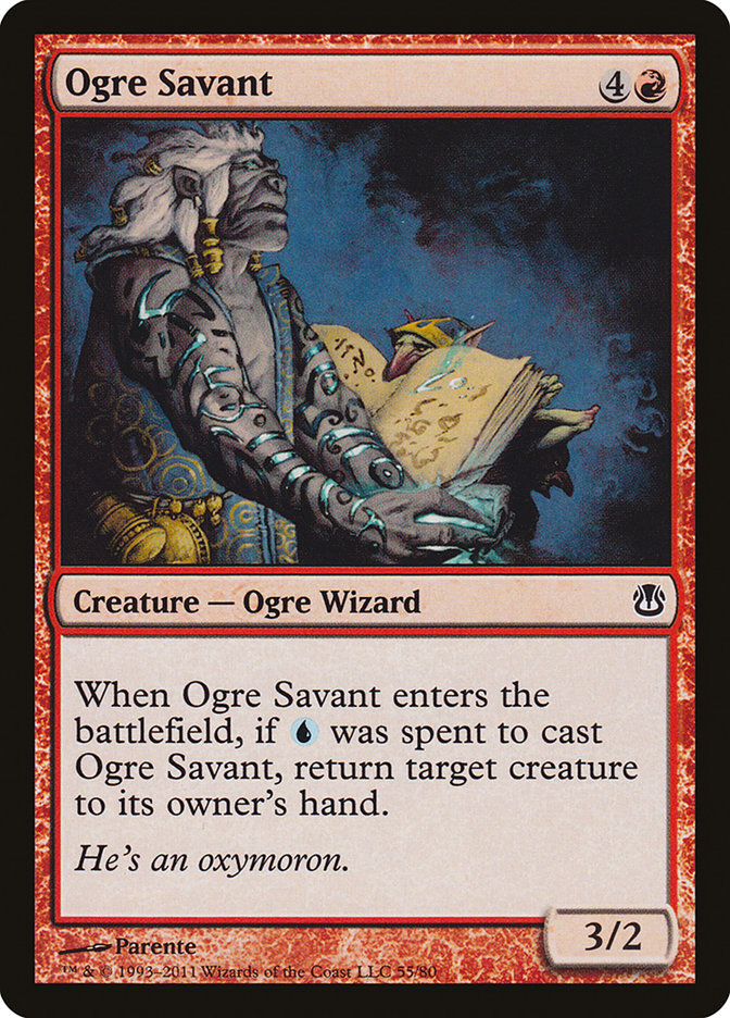 Ogre Savant [Duel Decks: Ajani vs. Nicol Bolas] | Shuffle n Cut Hobbies & Games