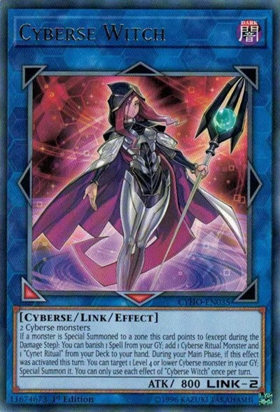 Cyberse Witch [CYHO-EN035] Rare | Shuffle n Cut Hobbies & Games