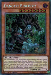 Danger! Bigfoot! [CYHO-EN082] Secret Rare | Shuffle n Cut Hobbies & Games