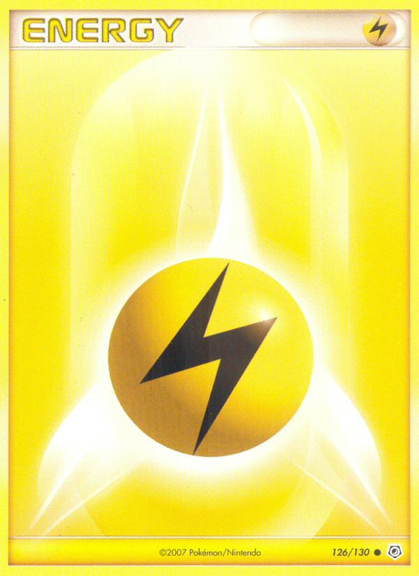 Lightning Energy (126/130) [Diamond & Pearl: Base Set] | Shuffle n Cut Hobbies & Games