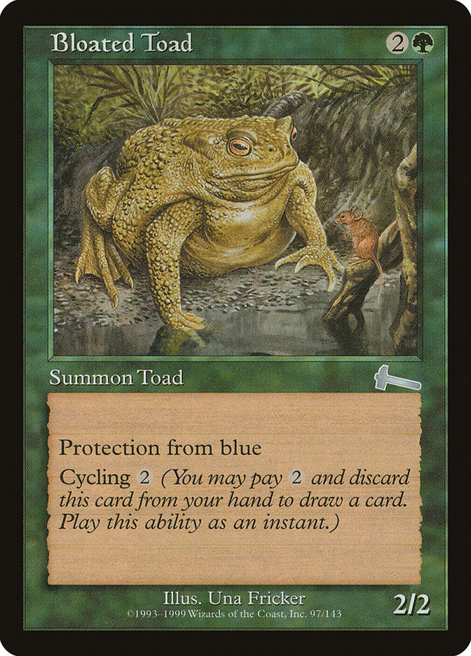 Bloated Toad [Urza's Legacy] | Shuffle n Cut Hobbies & Games