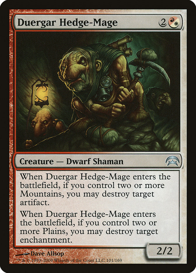 Duergar Hedge-Mage [Planechase] | Shuffle n Cut Hobbies & Games